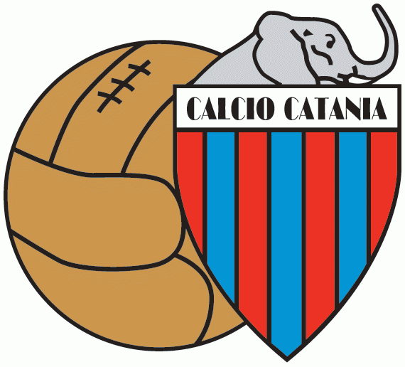italian serie a catania pres primary logo t shirt iron on transfers